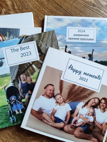 Семейные фотокниги и фотография всей семьи